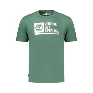 Timberland Green Cotton Men's Men's T-Shirt